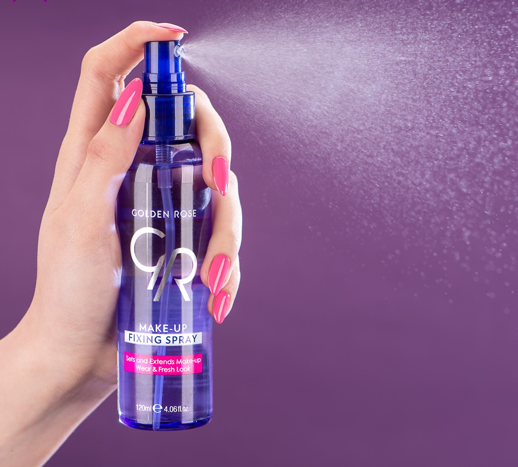 اسپری فیکس تثبیت کننده آرایش گلدن رز حجم 120میلی لیتر